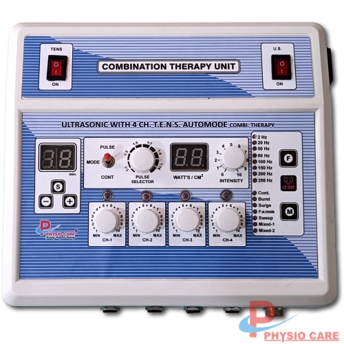 Combination Therapy with US & 4 Channel TENS